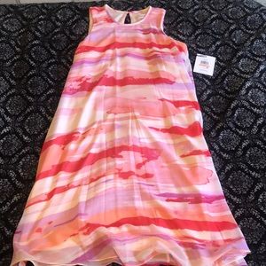 Pink Calvin Klein dress